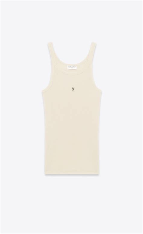 ysl cassandra tank top|Shop Saint Laurent Cassandre Tank Top .